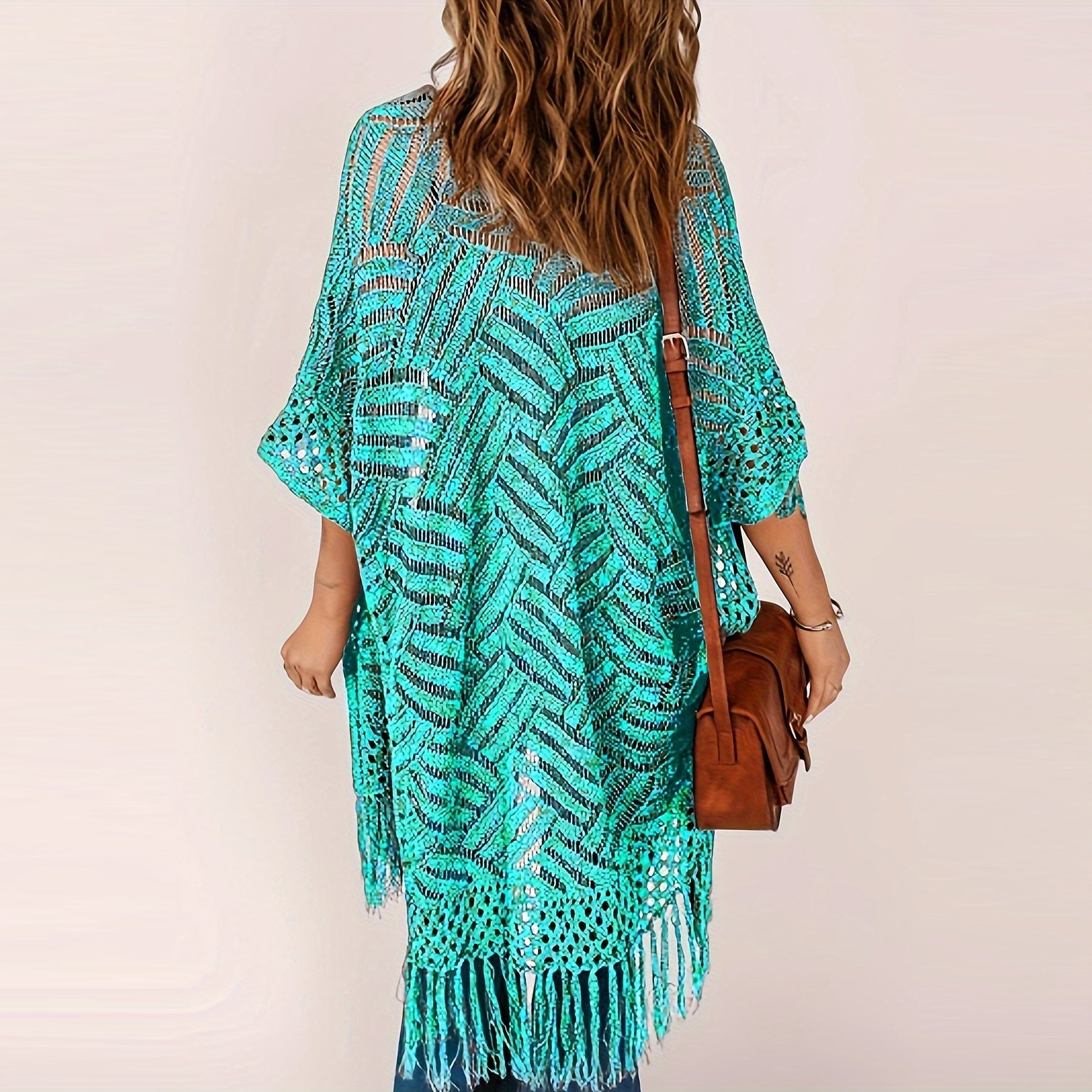 Outdoor Beach Vacation Sun-protection Knitwear