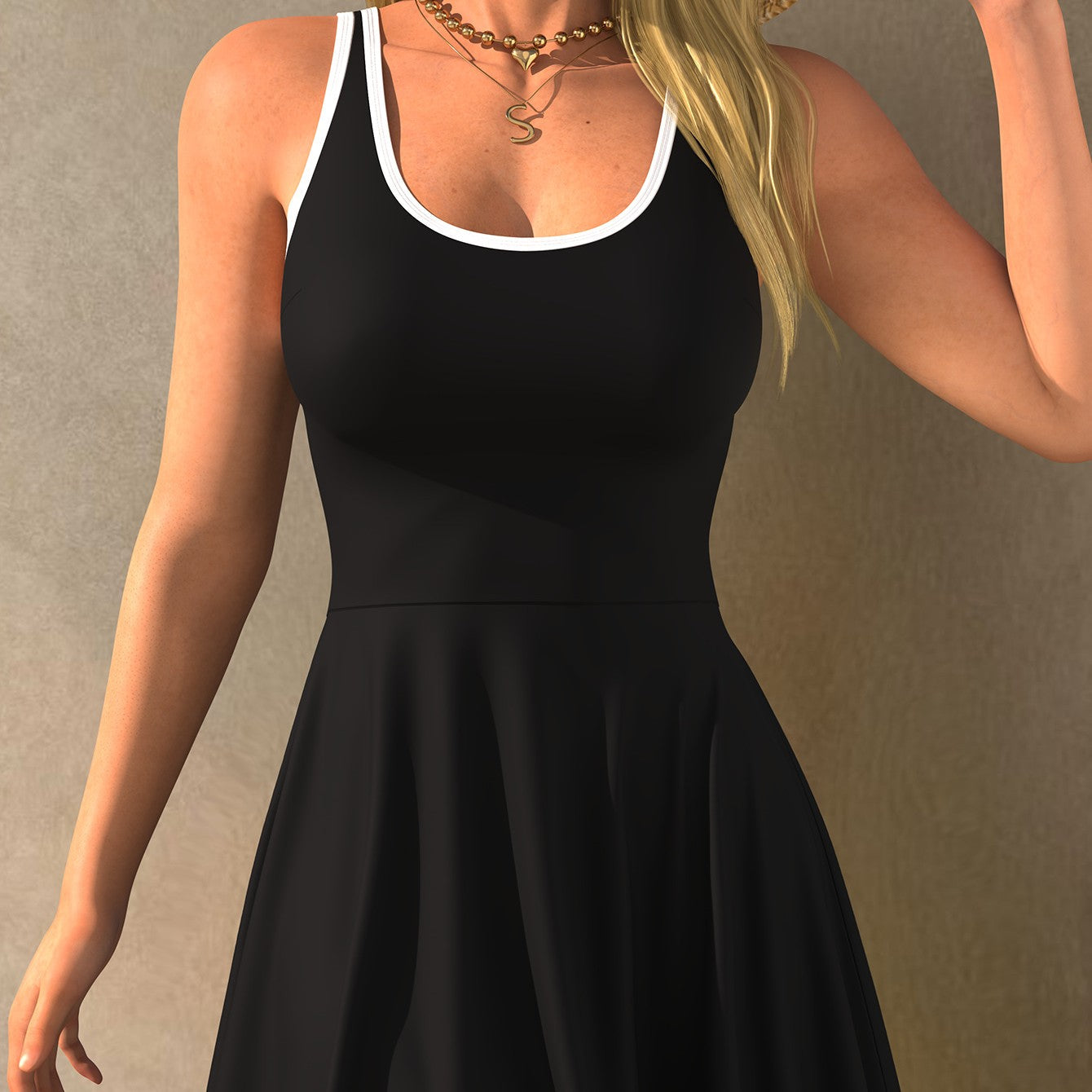 Slimming Figure-Flattering Women's Strap Jumpsuit