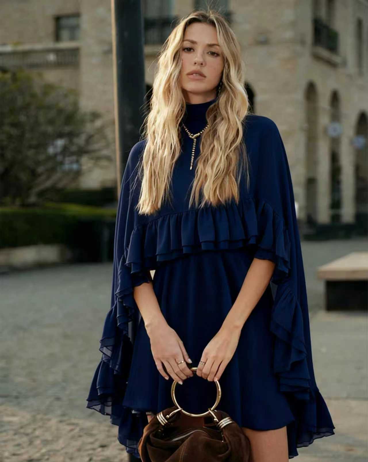 Chic And Elegant Chiffon Dress