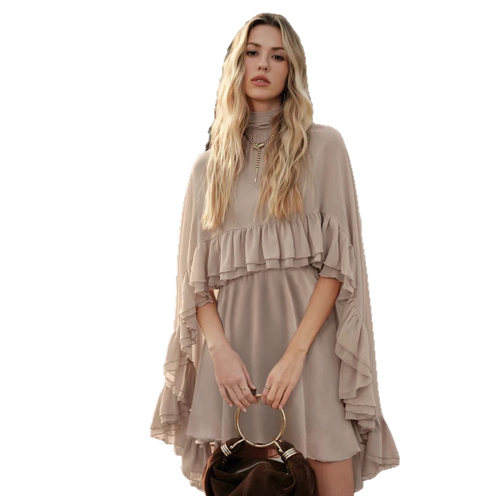 Chic And Elegant Chiffon Dress
