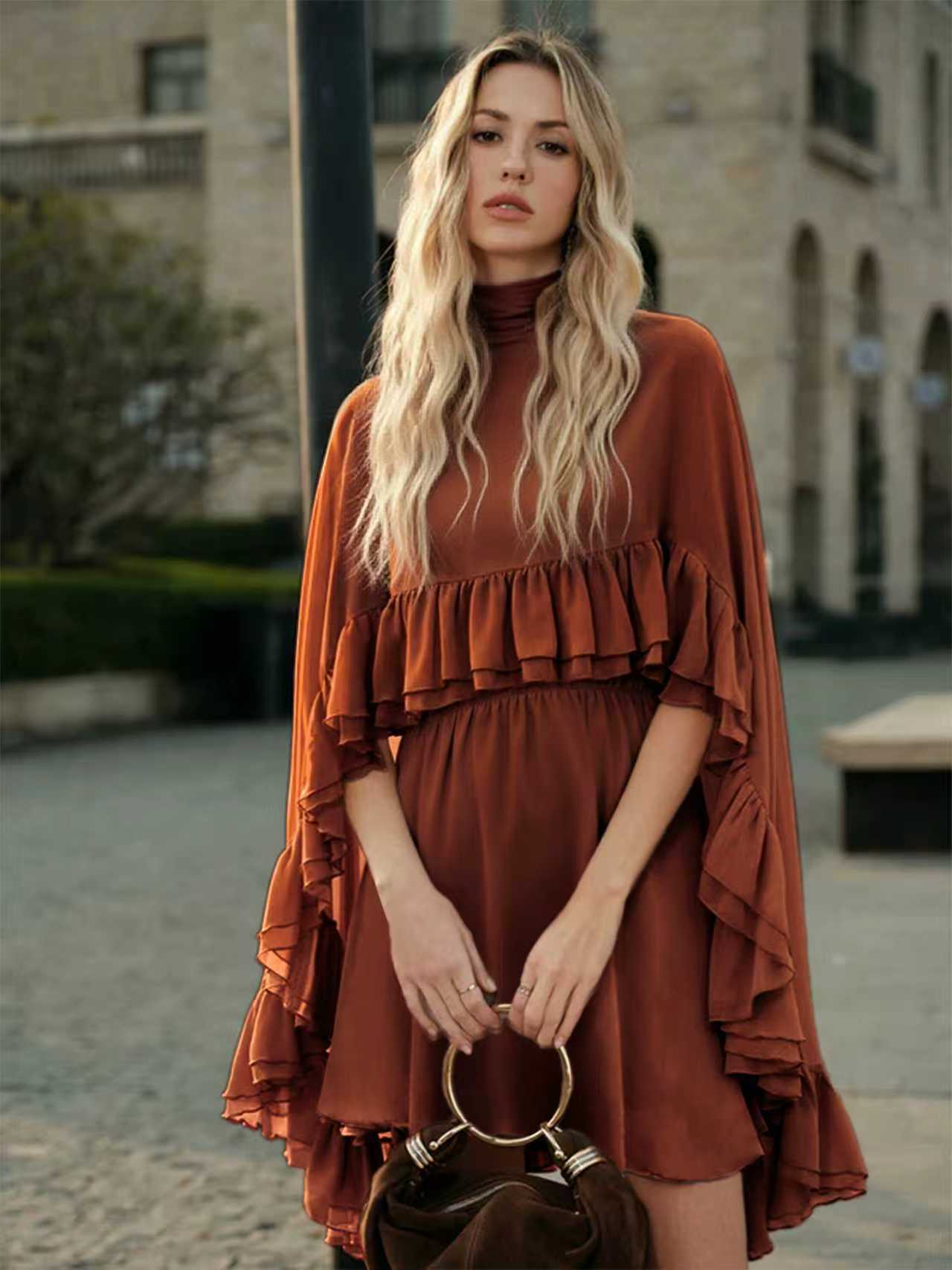 Chic And Elegant Chiffon Dress