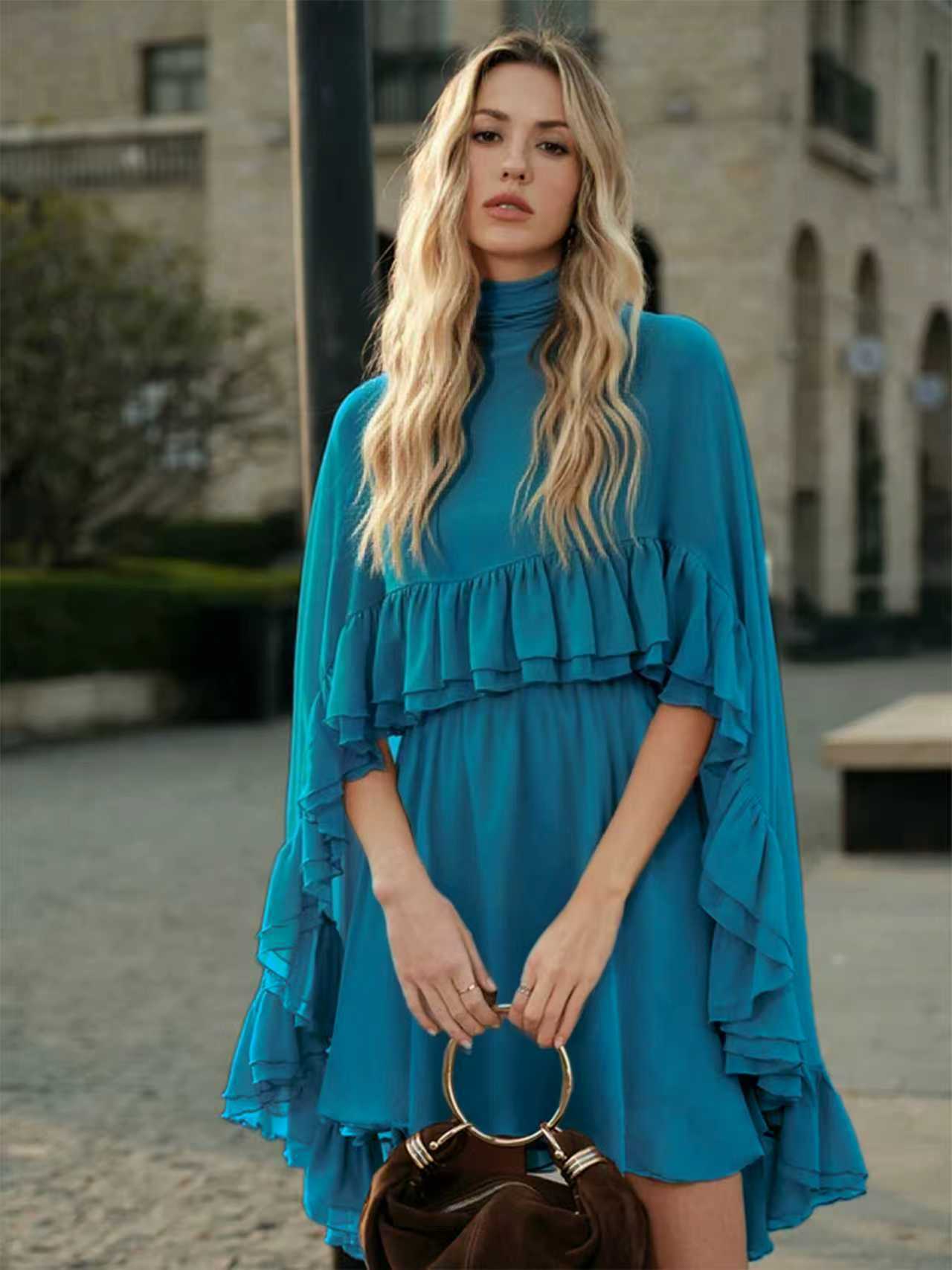 Chic And Elegant Chiffon Dress