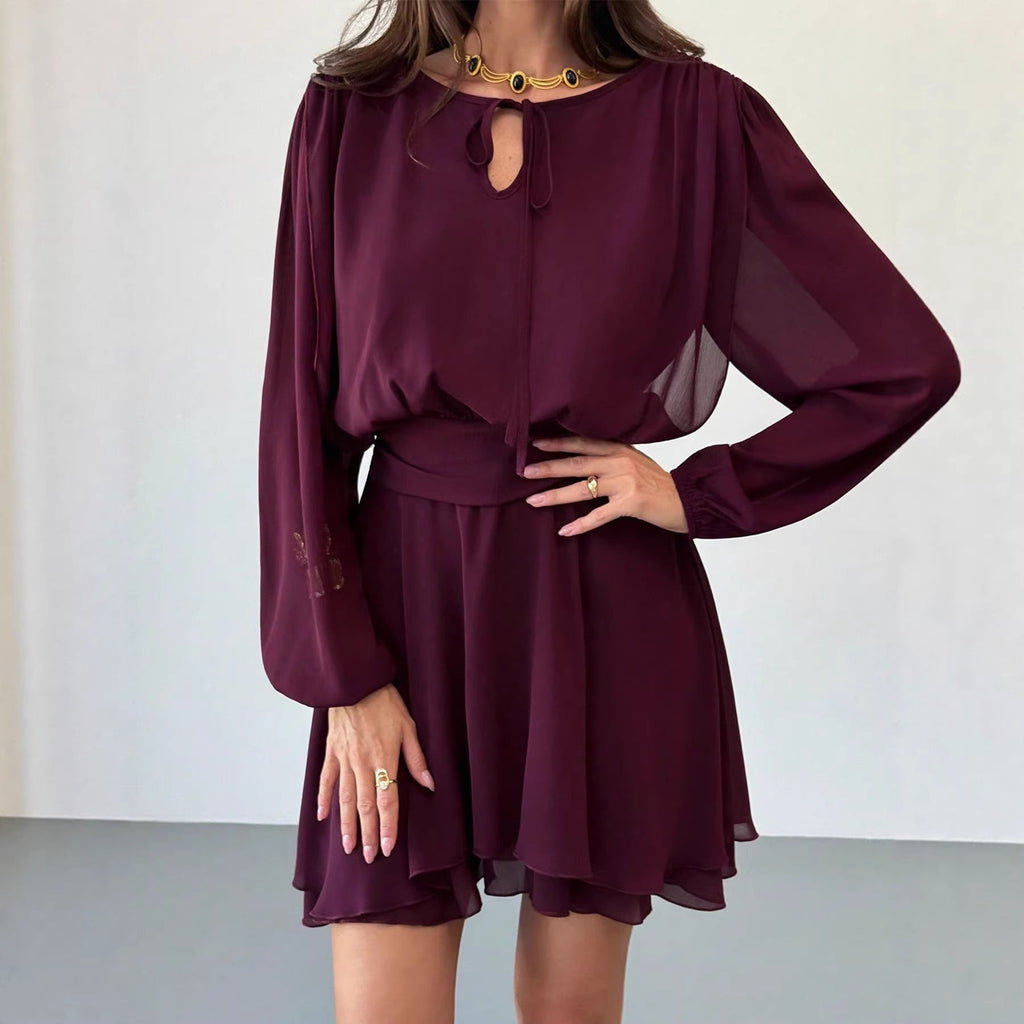 Slimming Figure-hugging And Draping Dress