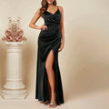 Spring Summer Satin Slip Dress