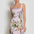 Strapless Sleeveless Sheath Dress With A Back Zipper