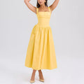 Strapless Sleeveless Fashion Casual Dress