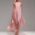 Pink Floor-length Dress
