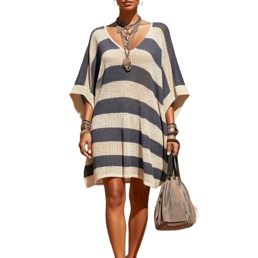 Plus-size Knit Sweater Dress