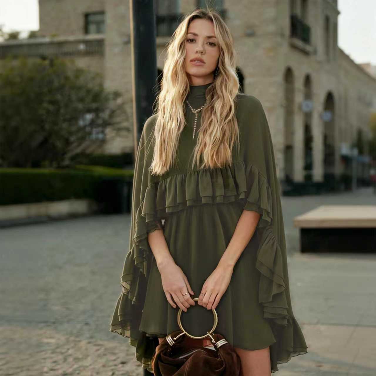 Chic And Elegant Chiffon Dress