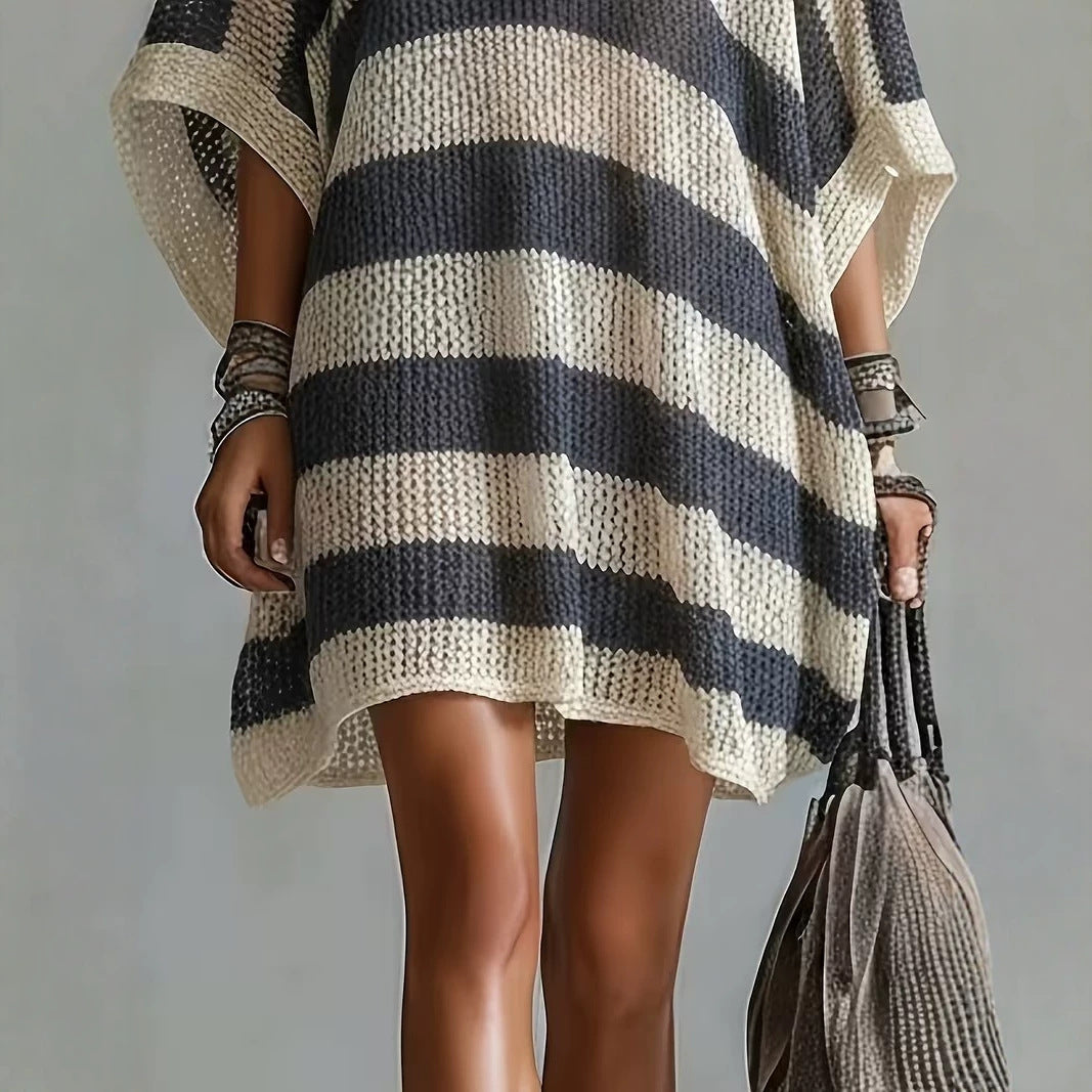 Plus-size Knit Sweater Dress