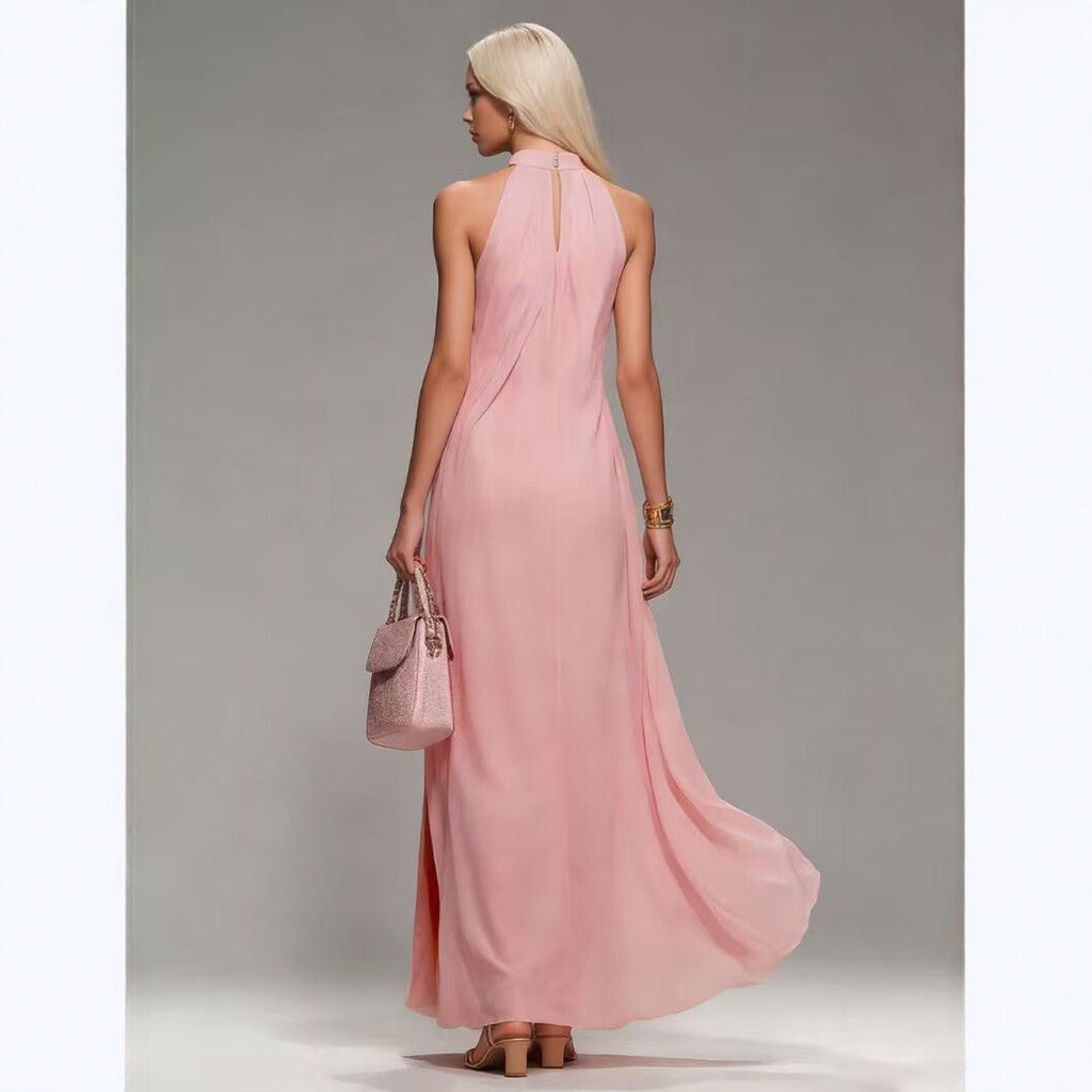 Pink Floor-length Dress