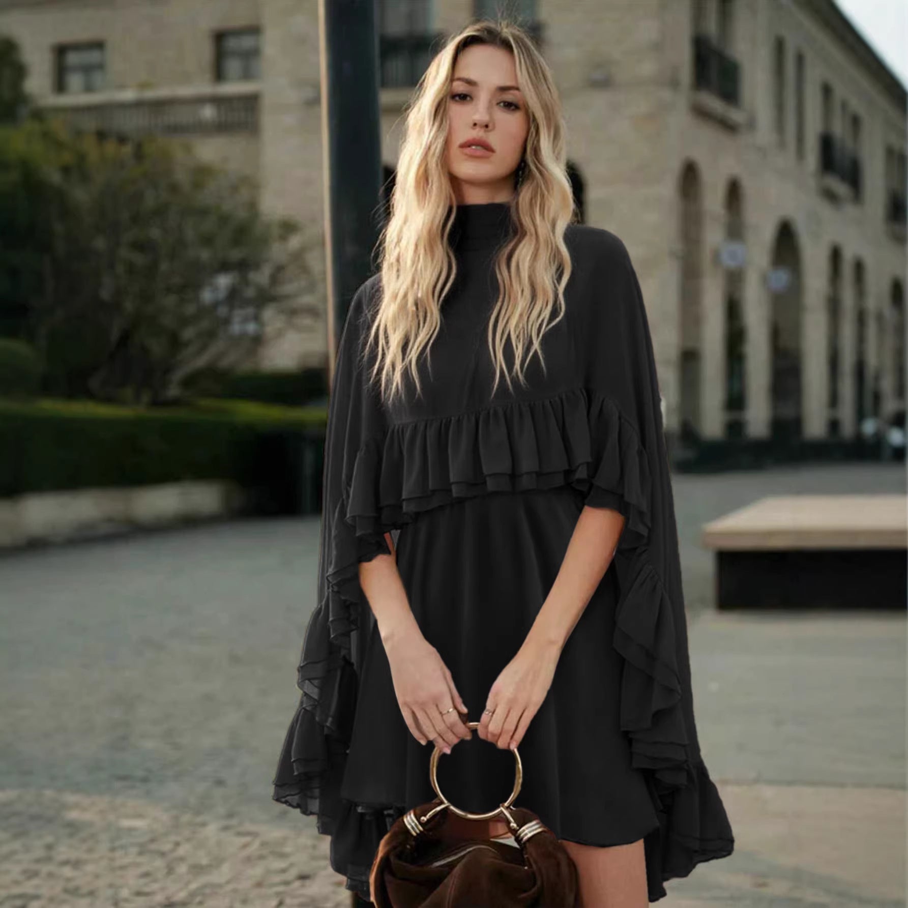 Chic And Elegant Chiffon Dress